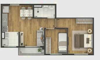 Imagem 5: Vibe Aricanduva | Construtora Econ | Lançamento | 39 metros | 02 dormitórios