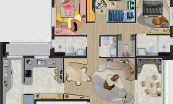 Imagem 4: Horizon | Construtora Vegus | Construção | 95 metros | 03 dormitórios | suíte