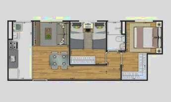 Imagem 5: Hm Smart São Carlos | Construtora HM | Construção | 41 metros | 02 dormitórios