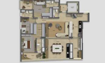 Imagem 4: The Grand Padre Adelino Construtora Diálogo Construção 155 metros 04 dormitórios