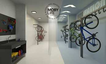 Imagem 7: Moby Life Pacaembu Construtora One Construção 29 metros 02 dormitórios varanda