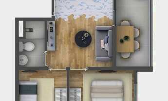 Imagem 6: Mood Vila Ré II | Construtora Holos | Construção | 38 metros | 02 dormitórios