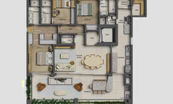 Imagem 7: Monã The Grand Lodge | Construtora Diálogo | Construção | 177 metros | 03 suites