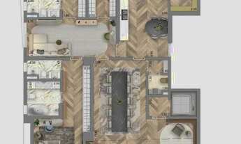 Imagem 6: Aura Pacaembu | Construtora Cyrela | Construção | 259 metros | 04 suítes