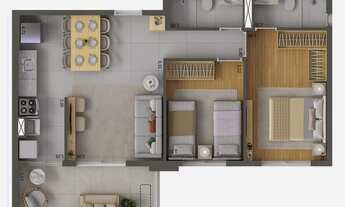 Imagem 4: Near Guarapiranga Oasis | Construtora Patrimônio | Construção | 63 metros