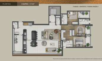Imagem 6: Arizona 1002 | Construtora Even | Construção | 171 metros | 04 dormitórios | 02 suítes