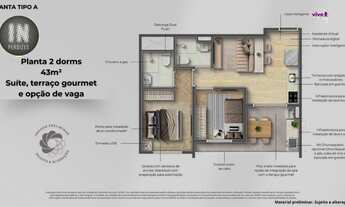 Imagem 6: In Perdizes | Construtora Integra Urbano | Lançamento | 43 metros | 02 dormitórios