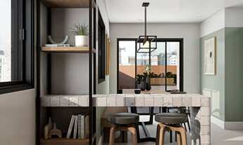 Imagem 7: Edifício Mio 25 Construtora Barão de Barros Pronto 30 metros studios com varanda