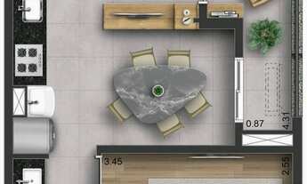 Imagem 4: Today Campo Belo | Construtora Canopus | Construção | 40 metros | 02 dormitórios