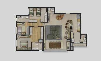 Imagem 5: Haus Mitre Edition Moema Construtora Mitre Lançamento 141 metros 04 dormitórios