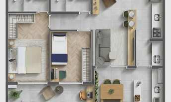 Imagem 4: Urbanpark Aclimação | Construtora Epson | Construção | 68 metros | 02 dormitórios