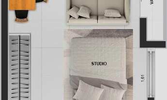 Imagem 4: Evolife Itaquera II Construtora Evolife Construção 29 metros Studios com varanda