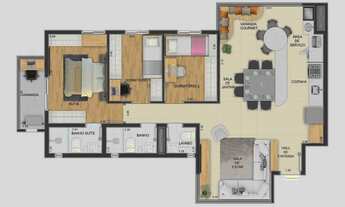 Imagem 5: Balcony Residencial | Construtora MBrasil | Construção | 83 metros | 03 dormitórios