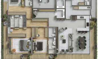 Imagem 5: Hélio 454 | Construtora RFM | Construção | 258 metros | 03 suítes | varanda social