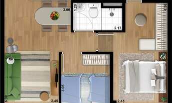 Imagem 5: Supreme Jardim São Paulo | Construtora Nacional Global | 56 metros | 02 dormitórios