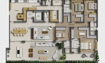 Imagem 6: Monã The Grand Lodge | Construtora Diálogo | Construção | 290 metros | 04 suites