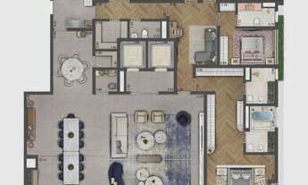 Imagem 4: Saffire By Elie Saab | Construtora Cyrela | Construção | 359 metros | 04 suítes