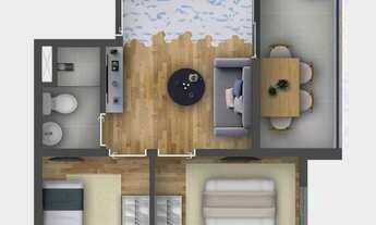 Imagem 6: Mood Vila Ré II | Construtora Holos | Construção | 36 metros | 02 dormitórios