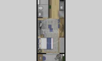 Imagem 5: Sublime Pompéia | Construtora Tibério | Construção | 27 metros | studios com varanda