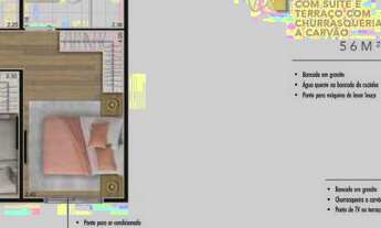 Imagem 4: Prime Mooca | Construtora Econ | Lançamento | 56 metros | 02 dormitórios | suíte