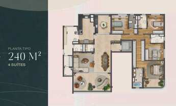 Imagem 4: Casa Cerâmica | Construtora Lavvi | Lançamento | 242 metros | 04 suítes