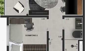 Imagem 4: Joy Vila Matilde Construtora Yonder Lançamento 46 metros 02 dormitórios suíte