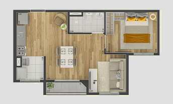 Imagem 5: Link Sapopemba | Construtora Econ | Construção | 37 metros | 02 dormitórios