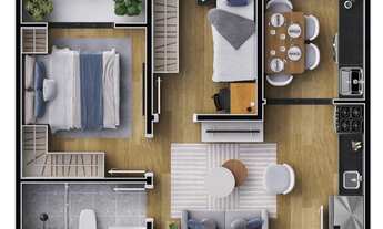 Imagem 4: Pin Barra Funda | Construtora Neourb | Construção | 36 metros | 02 dormitórios