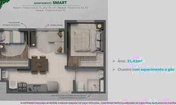 Imagem 5: Vivaz Parque João Dias | Construtora Vivaz | Lançamento | 32 metros | 02 dormitórios