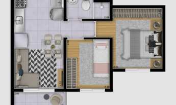 Imagem 4: Plano Mais Belém | Construtora Plano & Plano | Construção | 35 metros | 02 dormitórios