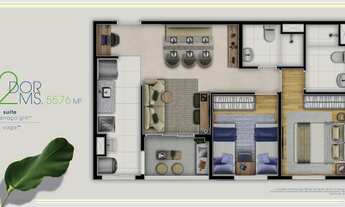 Imagem 4: Log House Lago dos Patos | Construtora Lógica | Pronto | 56 metros | 02 dormitórios
