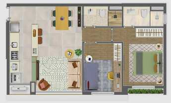 Imagem 4: Practical Jardim Prudência | Construtora Bracco | Construção | 62 metros