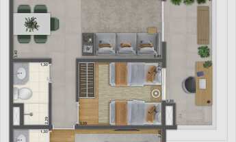 Imagem 4: Unni Brás Residences | Construtora Plano & Plano | Construção | 62 metros