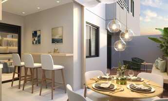 Imagem 7: Mood Vila Ema Construtora Holos Construção 29 metros 01 dormitório com varanda