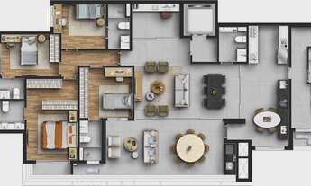 Imagem 4: Capiitolo By Piero Lissoni | Construtora Tegra | Construção | 210 metros | 04 suítes