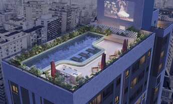 Imagem 7: Vinx Connect Paulista Construtora Vinx Construção 24 metros Studios com varanda