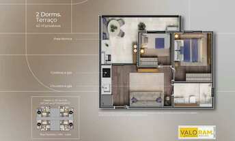 Imagem 4: Gaya Faustolo | Construtora Arie Properties | Construção | 42 metros | 02 dormitórios