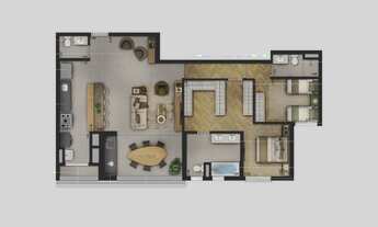 Imagem 4: Haus Mitre Edition Moema | Construtora Mitre | Lançamento | 114 metros | 03 suítes