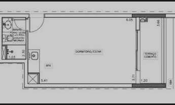 Imagem 6: Raízes Vila Mascote | Construtora Mitre | Pronto | 36 metros | Studios com varanda