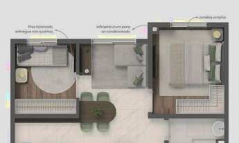 Imagem 6: Vivaz Selection Santo Amaro | Construtora Vivaz | Lançamento | 31 metros