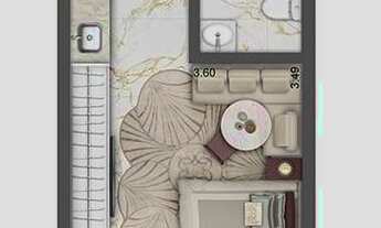 Imagem 4: Studios Elie Saab | Construtora Lavvi | Construção | 29 metros | studios com varanda