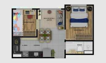 Imagem 4: Parque Limão | Construtora Tenda | Construção | 33 metros | 02 dormitórios