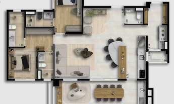 Imagem 4: Essence Vila Yara | Construtora Dubai | Construção | 117 metros | 03 suítes