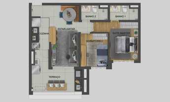 Imagem 4: Mooca Cittá Firense | Construtora Ezetc | Construção | 66 metros | 02 dormitórios