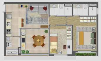 Imagem 5: Practical Jardim Prudência | Construtora Bracco | Construção | 62 metros