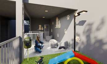 Imagem 7: Bliss Concept Construtora Citz Construção 27 metros 01 dormitório com varanda