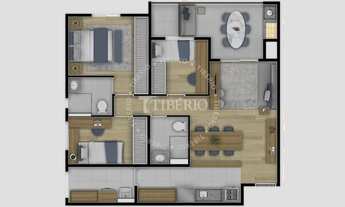 Imagem 4: Sublime Pompéia Construtora Tibério Construção 75 metros 03 dormitórios suíte