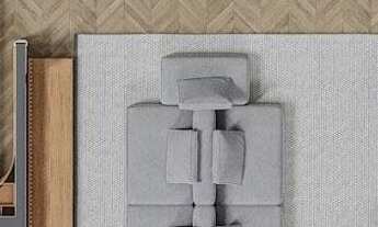 Imagem 4: Praça Vigário Construtora RHF Construção 44 metros 02 dormitórios com varanda