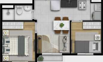 Imagem 4: Smart Metrô Patriarca | Construtora Smart | Construção | 33 metros | 02 dormitórios