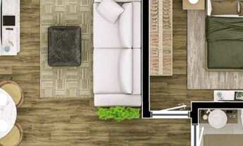 Imagem 4: Place Pinheiros | Construtora Place | Pronto | 40 metros | 01 dormitório com varanda